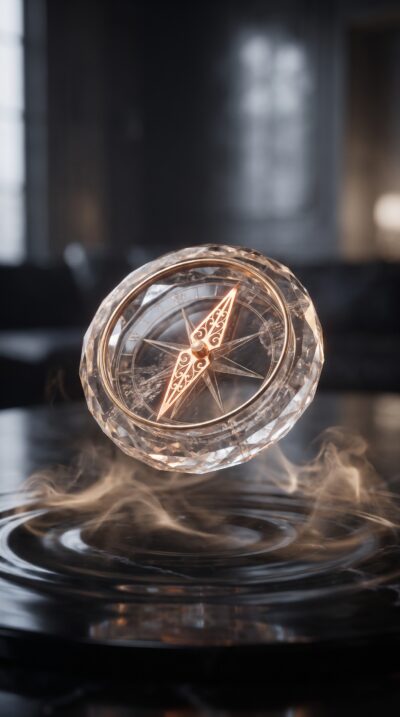 Crystal Compass Wallpaper